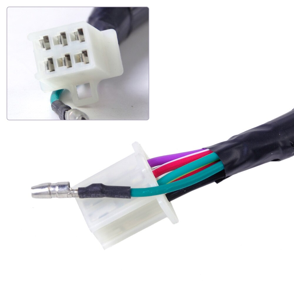 Beler 1pc motorcykel højre styr tænding kill switch ledningsnet til harley davidson softail sportster 1200 883 v- stang