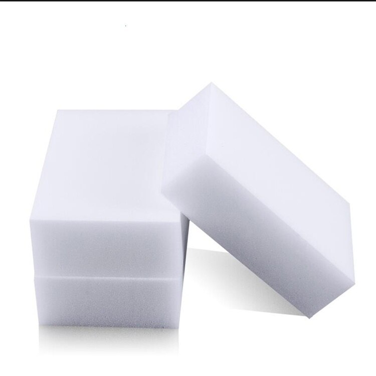 40 stks/partij 10*6*2.5 cm witte zachte geen wasmiddel gebruik magic spons thuis dagelijks gebruik reselle en goedkope en economische tool