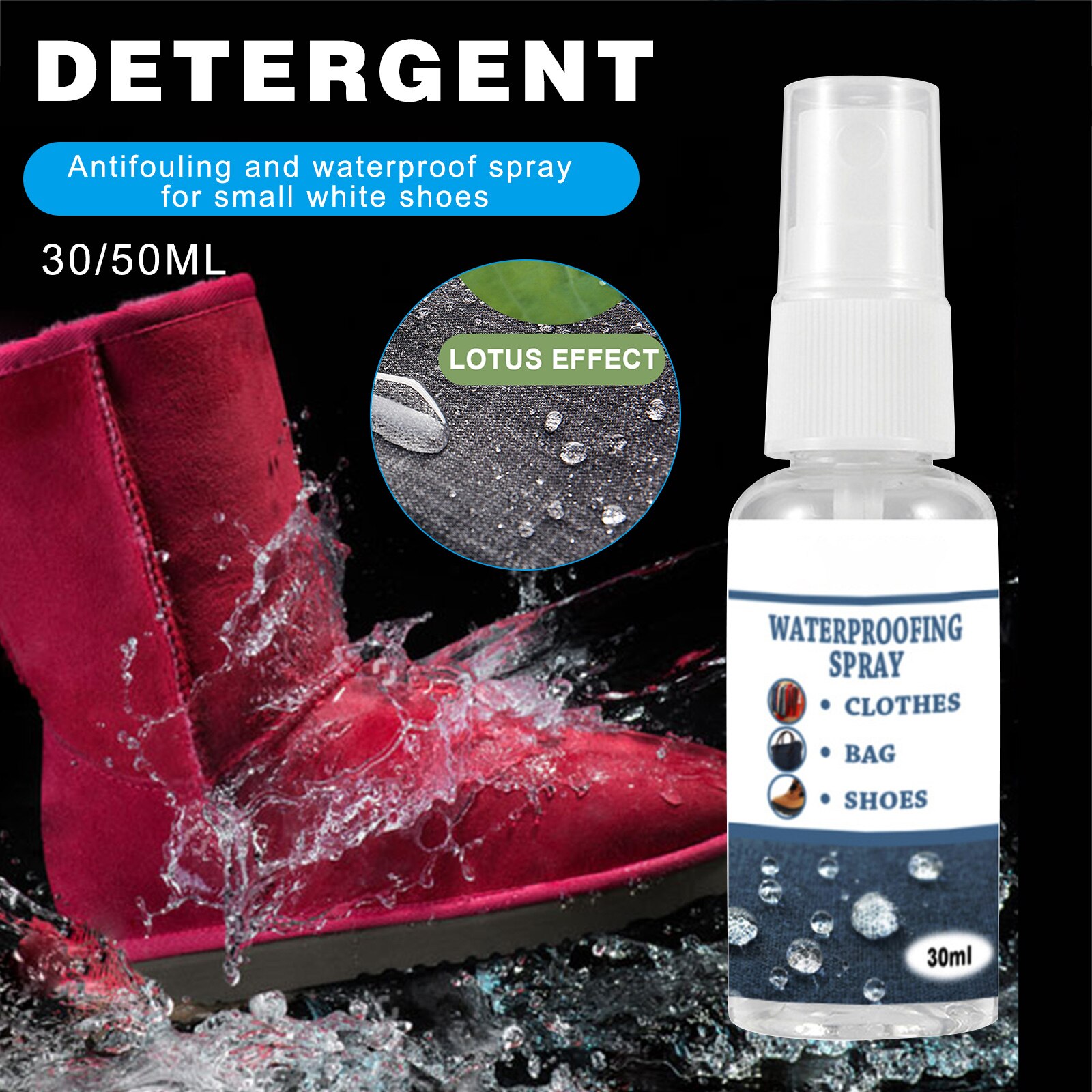 Schoeisel Bescherming Spuiten Waterdicht Spray Voor Schoenen Vuilafstotend Waterdicht Middel Spuiten