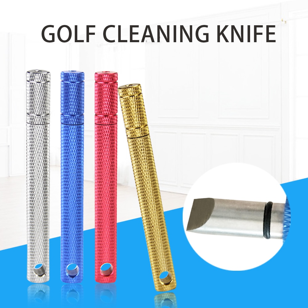 10Pcs/Lot Golf Clubs Iron Wedge Groove Sharpener Cleaner Cleaning Tool Golf Club Head Grooving Tool