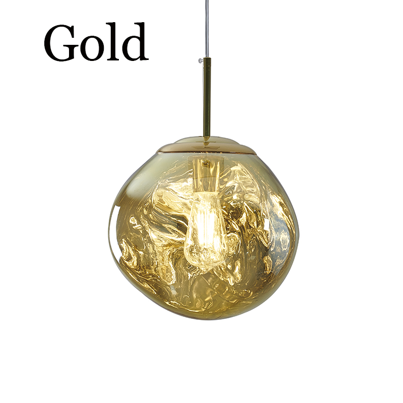 Nordisk lava led-pendellampa modern lampa pvc-belysning vardagsrumslampor inomhusdekoration heminredning loftkök hängande lampor: L / Brun