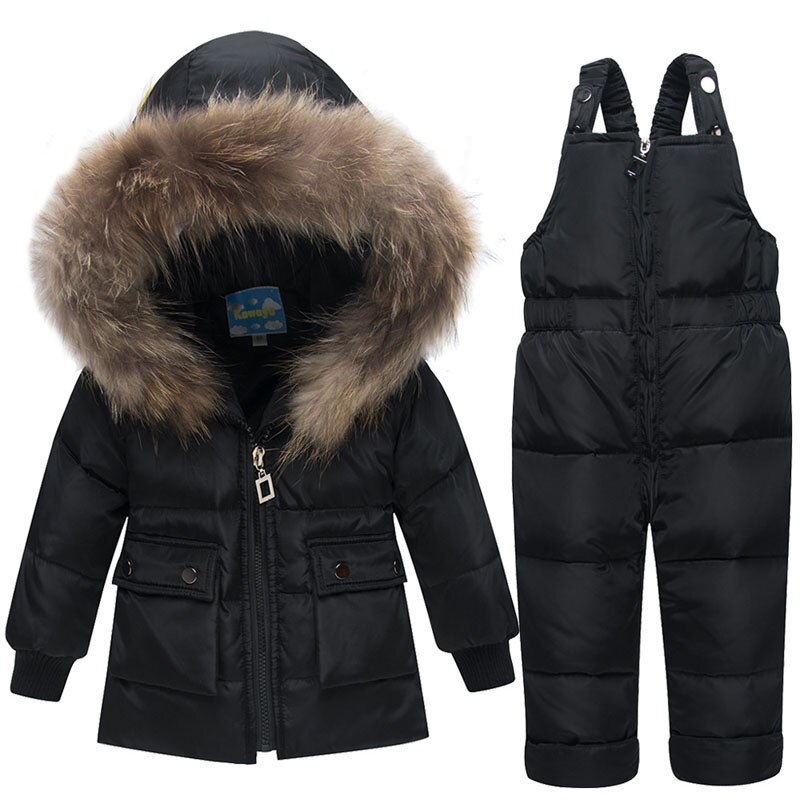 Kids Snowsuits Winter Herfst Hooded Down Jassen Voor Meisjes Jongens Kinderen Kleding Peuter Bovenkleding Warme Overalls Jumpsuits