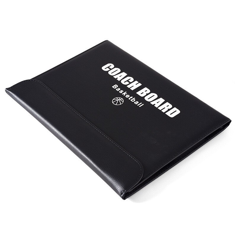 Basketball Coaching Board Folding Strategy Teaching Clipboard Coach Plate Book With Dry Erase Marker Pen Magnetic Tactics Kit