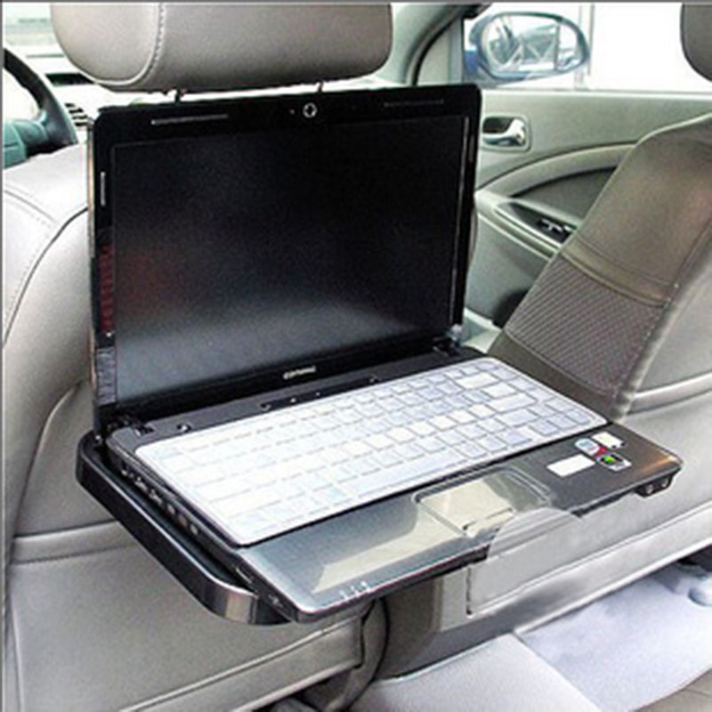 Einfache Auto Computer-schreibtisch Auto Notizbuch Schreibtisch Stand Tisch Computer Tischladeschale Hängen Esstisch Auto Organizer Zubehör
