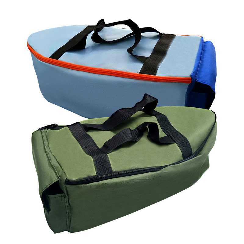 Rollfish bolsa de barco de isca de grande capacidade, resistente ao desgaste, tecido oxford, durável, fechamento com zíper para viagens, acessórios de pesca
