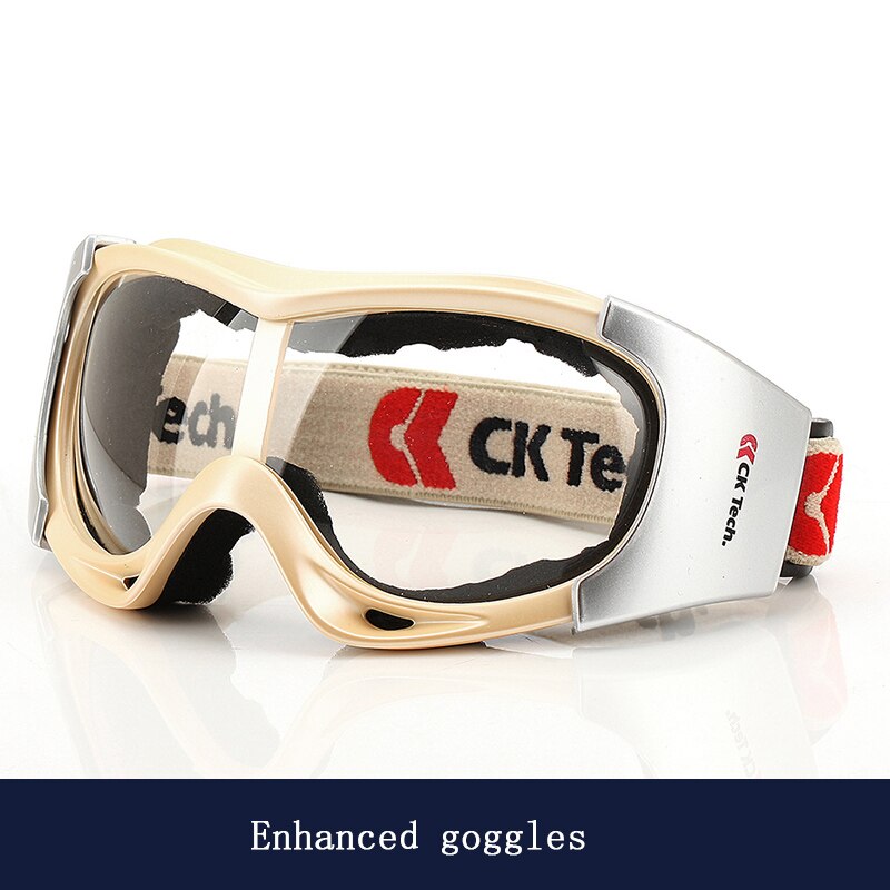 transparent Männer Brille Anti-Nebel Anti-Spritzen Staub/Sand-beweis Brille Reiten Anti-schock Komfortable schwamm Winddicht Gläser: Gold