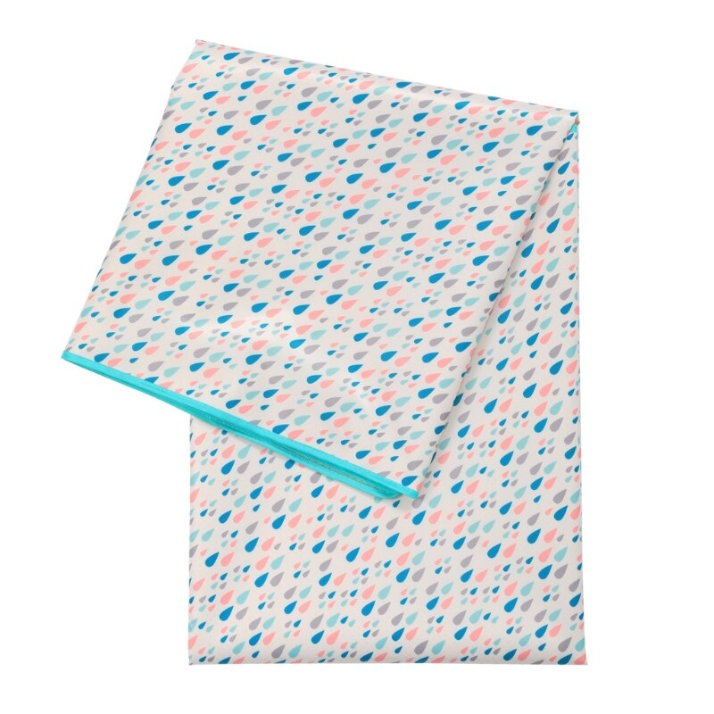 Splash Mat for Under High Chair/Arts/Crafts Washable Weaning Mat