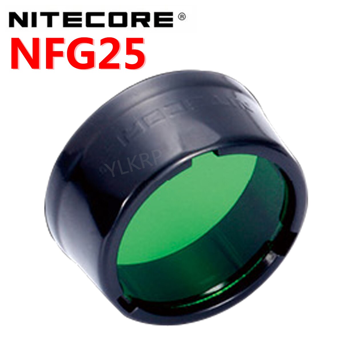 Original NITECORE Filter NFR25 NFG25 NFB25 NFD25 for flashlight with head 25.4mm for Nitecore EA1 EA2 EC1 EC2 MH1A MH2A MH1C: NFG25