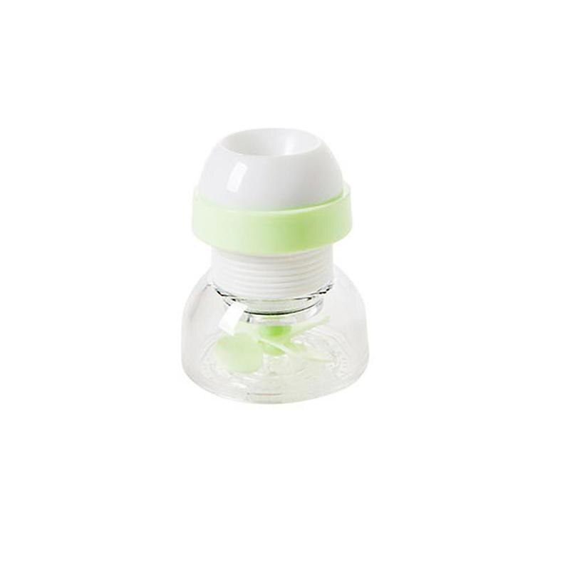 Caños para grifo de cocina rociadores de PVC de rotación de 360, ahorro de ducha, boquilla purificadora de agua para cocina, accesorios de agua para grifo F0P8: green