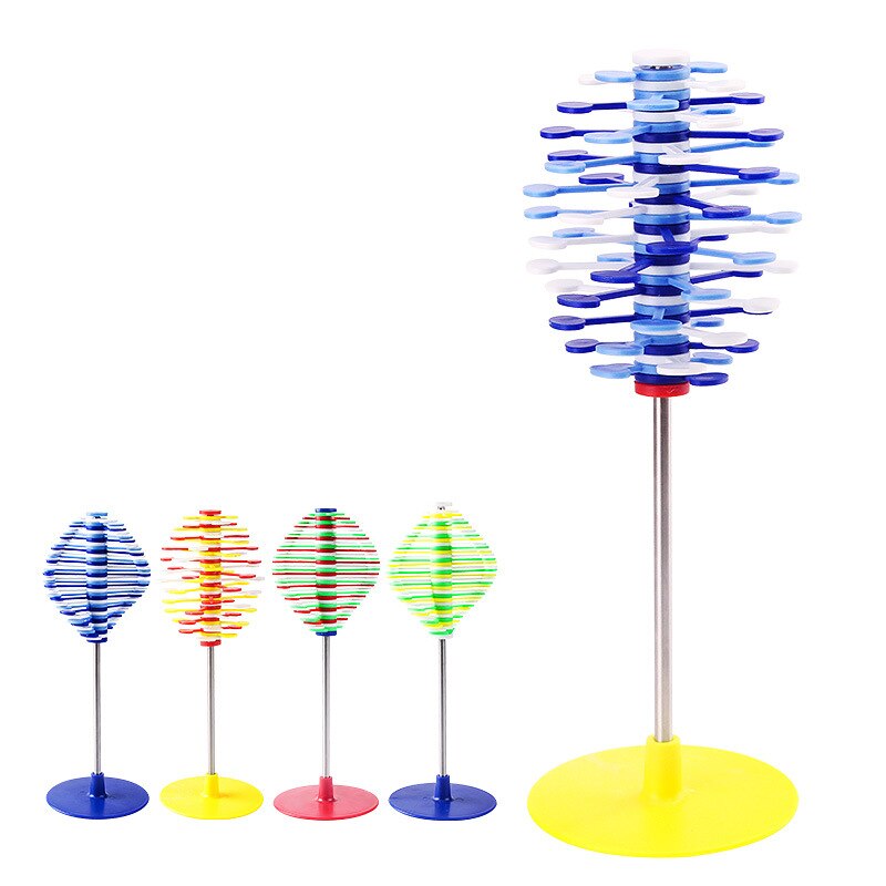 Magisk roterende spin legetøj stress relief legetøj til børn voksne puslespil skrivebord sjov dekompression legetøj roterende slikkepind kontorindretning