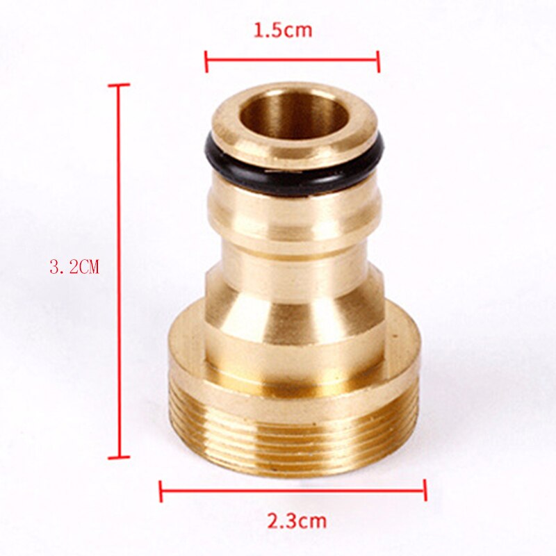 Washing machine copper connection water conversion interface fittings faucet joint connection car wash water pipe