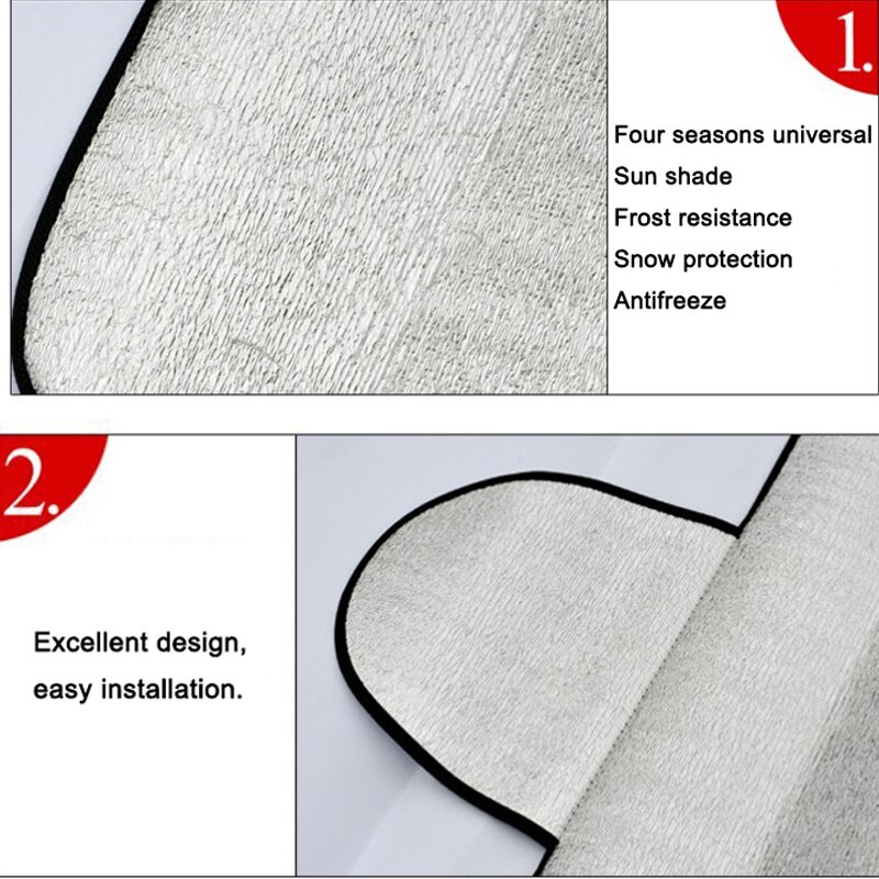 Car Windscreen Cover Anti Snow Frost Ice Windshield Dust Protector Heat Sun Shade Ice Large Snow Dust Protector Car Covers