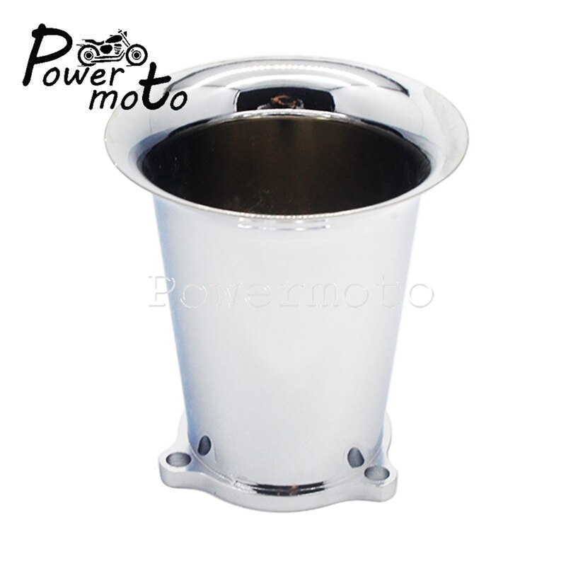 Chrome Motorcycle Carb Carburetor Velocity Stack C... Grandado