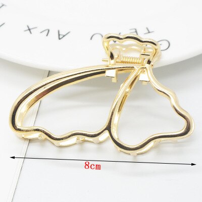 Meerdere Stijlen Lichtmetalen Geometrische Grote Vlinder Liefde Hanger Haarspeld Haarspeldjes Voor Vrouwen Meisje Accessoires Hoofddeksels: P26