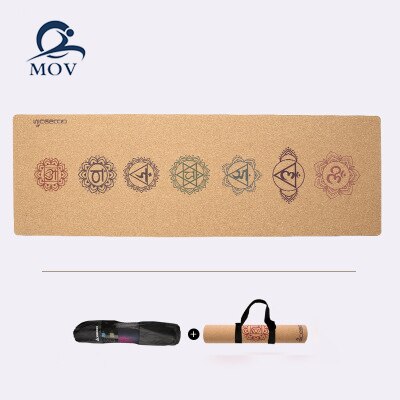 Yoga Mat - 183cm x 61cm x 3.5mm - Natural Rubber - Non-Slip, Odorless, Sweat-Absorbent