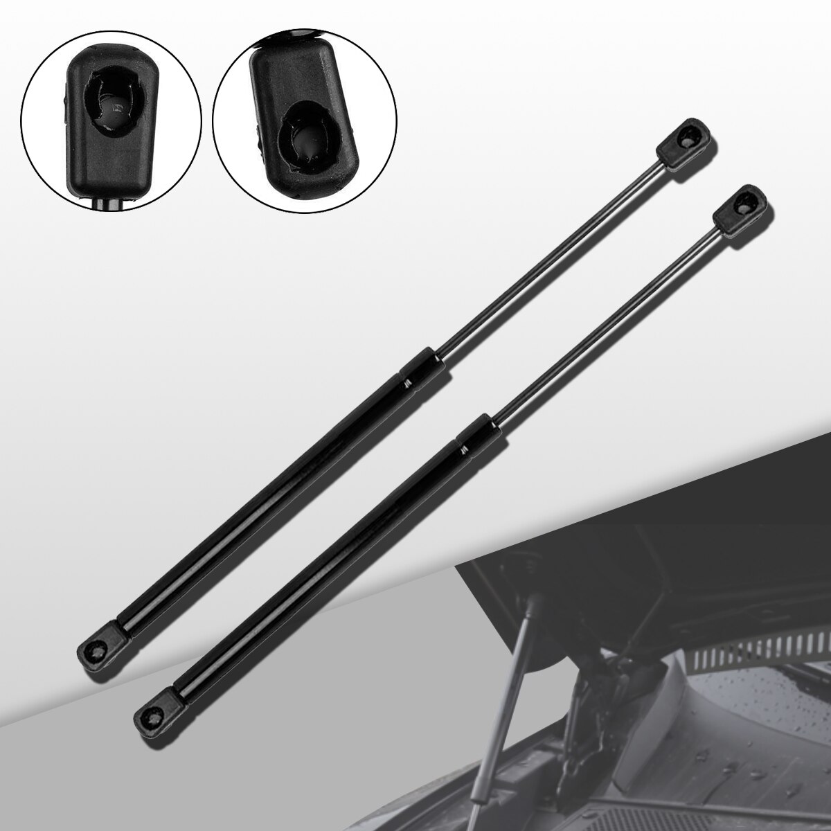 2 PCS Truck Camper Top Rear Window Lift Support Struts Shocks C1608941