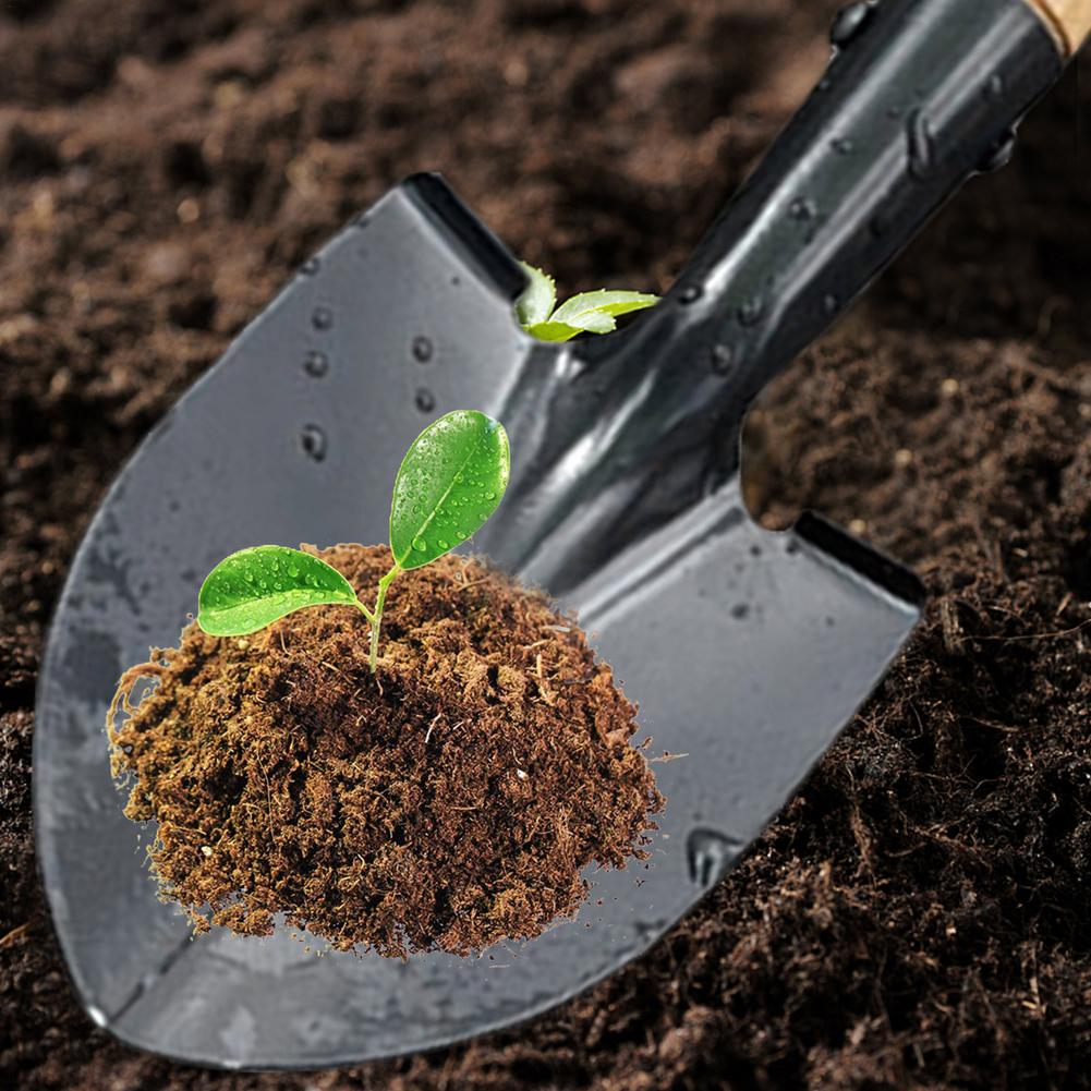 Beach Shovel Small Round Digging Shovel Kids Mini Snow Shovel Spade Sand Shovel Outdoor Engineer Shovel Toys Planting Shovel