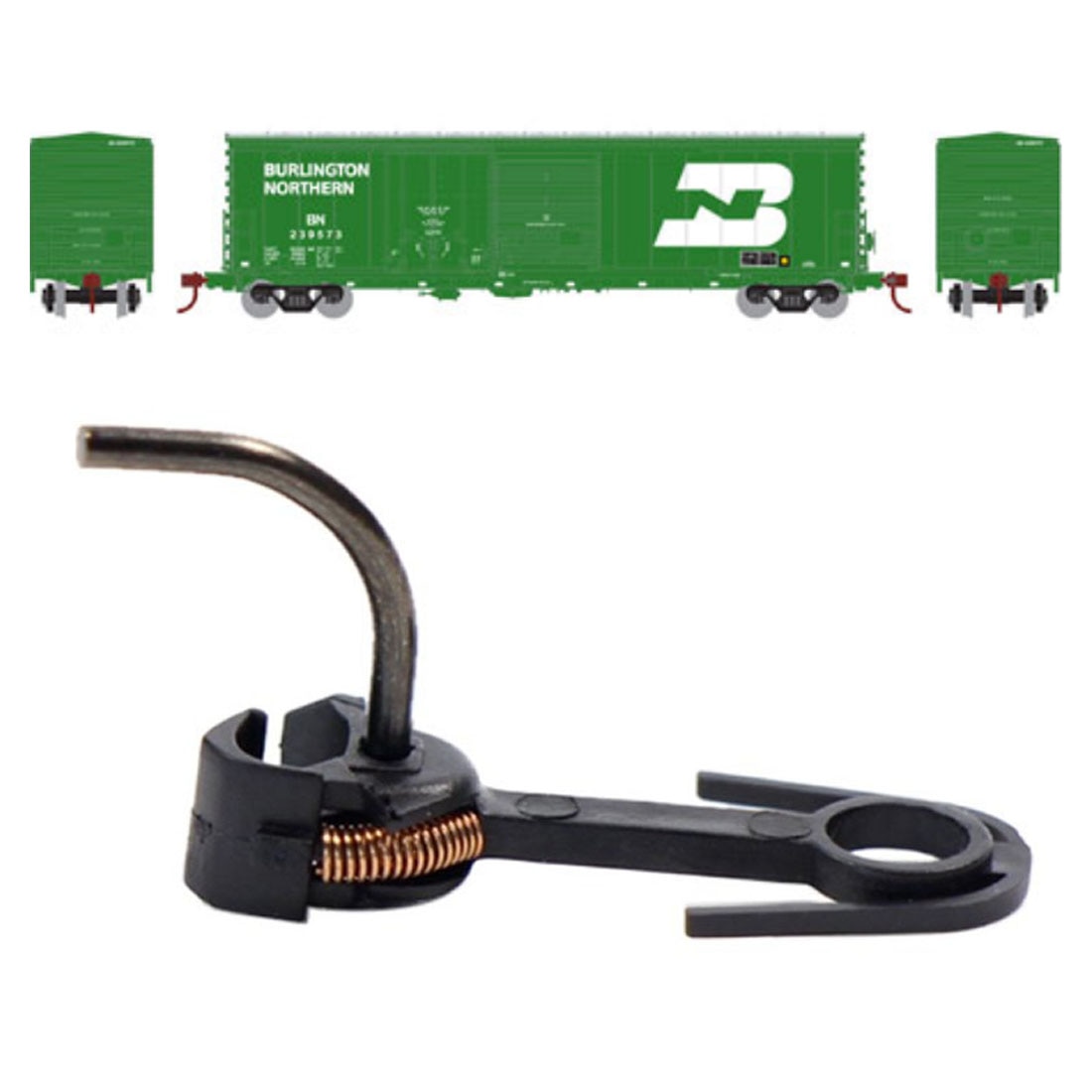 2/6/12Pcs 20mm E-Z Mate Magnetische Knuckle Koppelingen HO Schaal Koppelingen voor HO 1: 87 schaal Modeltreinen en voor Bachmann Trein