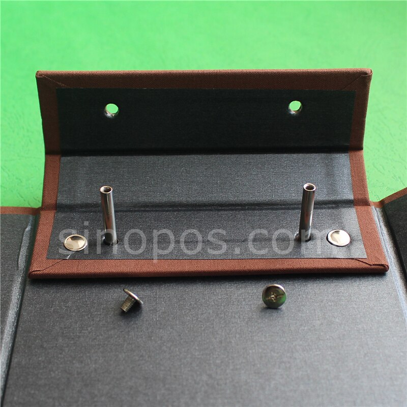 StackBook Full Cover, fabric samples cards holder textile material binding sleeve swatch stack book leather fold display binder