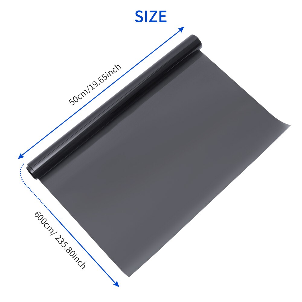 50cm*6m Car Window Film Is Durable High Sunscreen Is Not Easy To Age Multifunction Sunshade Clear Window Protective Film