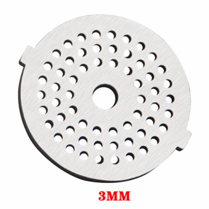 55mm husstands 5#  kødkværn hulplade rustfrit stål kværn dele tykkere til køkkentilbehør: 3mm