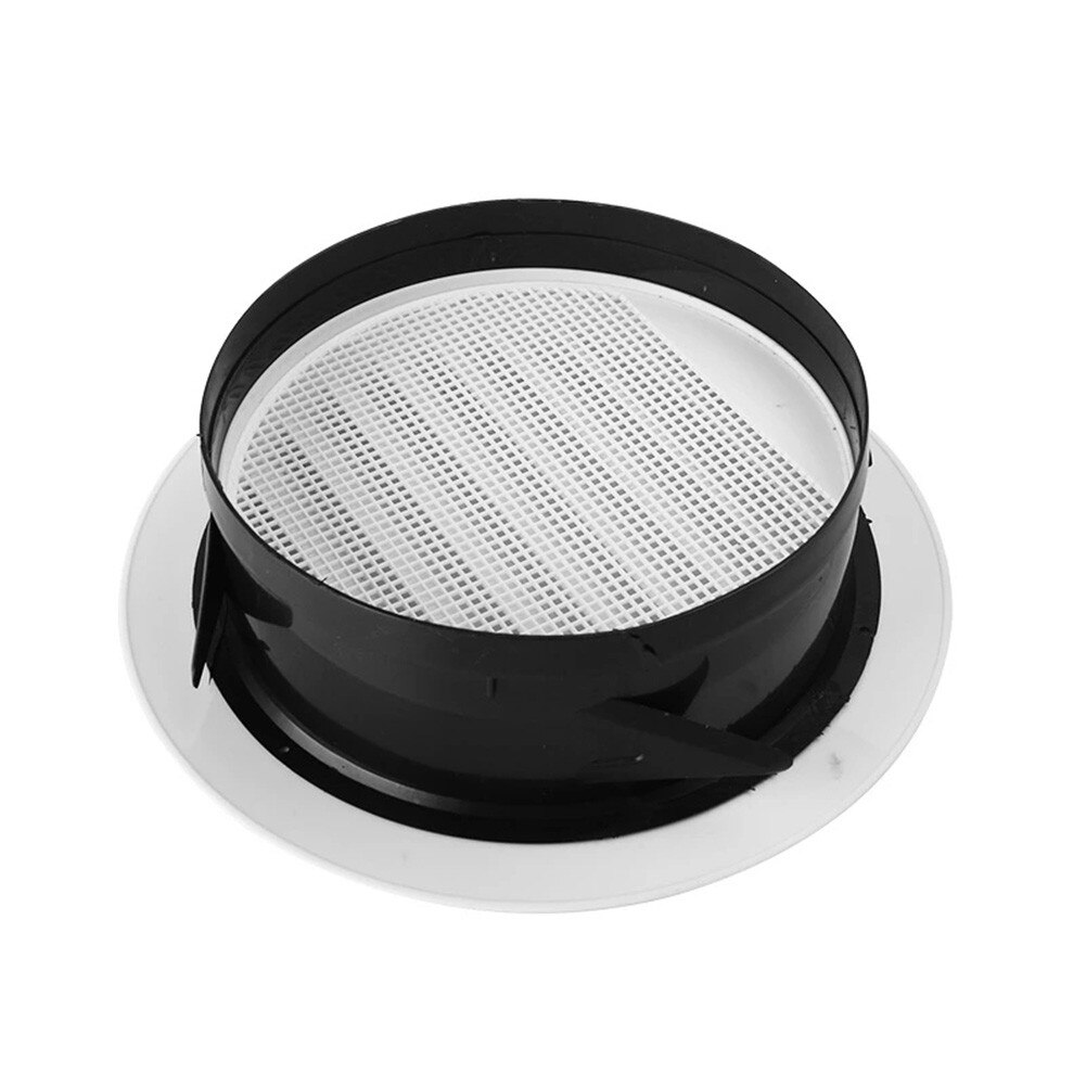 Round Air Ventilation Ducting Cover W/ Ceiling Hole Abs Air Grille Louver Cover For Kitchen Home Decor Accessories