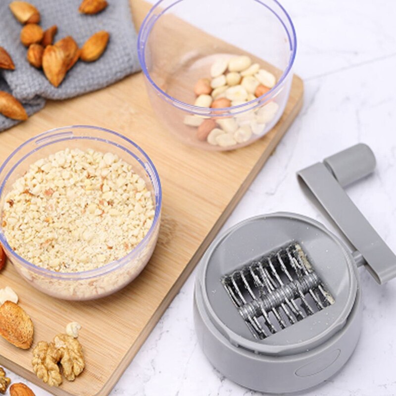 Broyeur à noix manuel multifonctionnel concasseur de fruits secs arachide Masher écrou Chopper dispositif de meulage d'arachide outils de cuisine