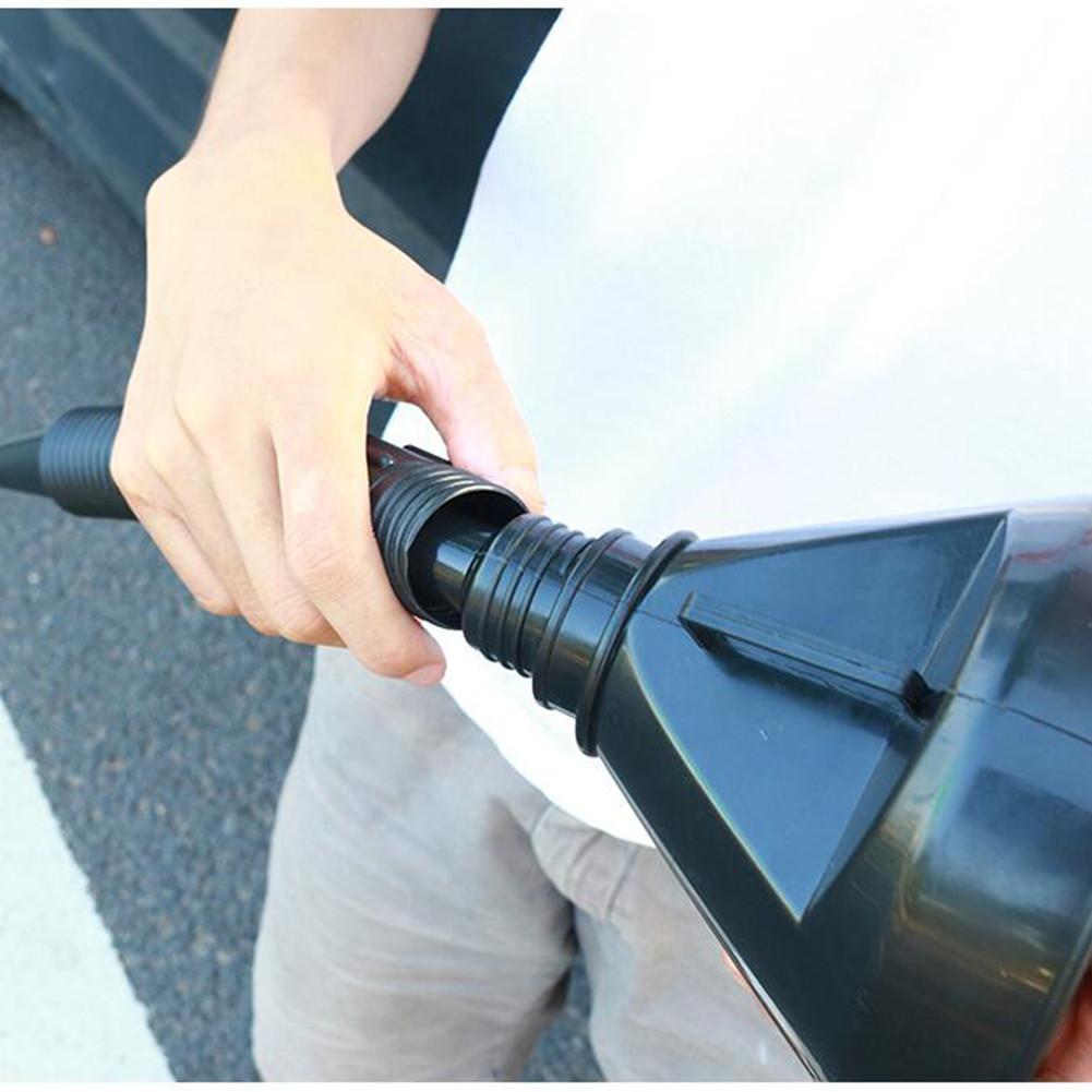 Plastic Funnel Oil Funnel Spout Car Motorcycle Oil Water Fuel Gasoline Filling Funnel With Soft Pipe For Truck Vehicle