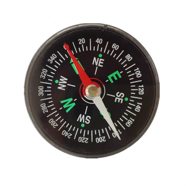 Outdoor 40mm Compass, High Precision Plastic Oiled and Portable Pocket Outdoor Compass Camping Small Compass: Default Title