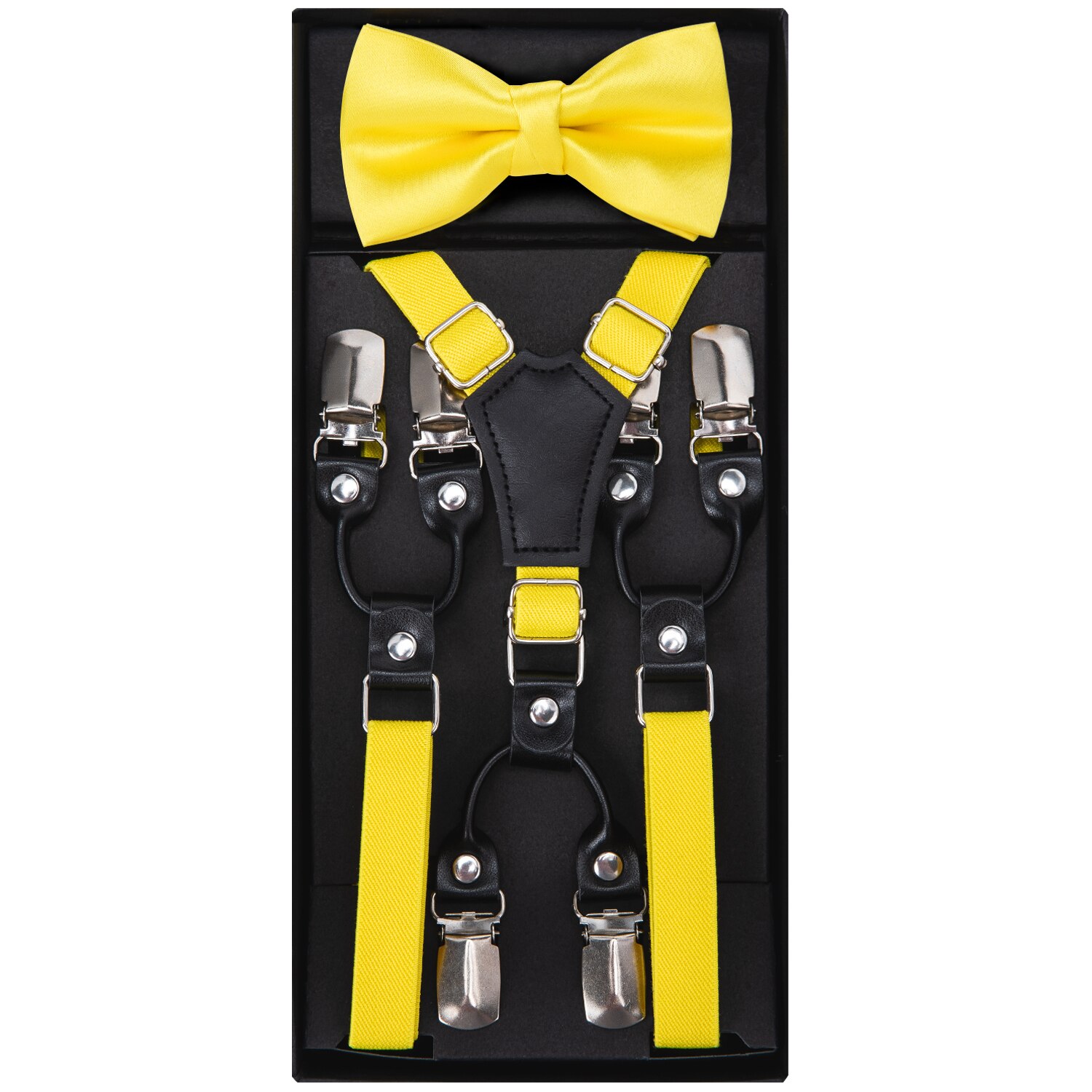 Kids Suspenders Set Boys Girls Blue Wedding Bow Tie Elastic Suspender Sets Children Adjustable Y-Back Brace Belt DH-022 DiBanGu: DH-020