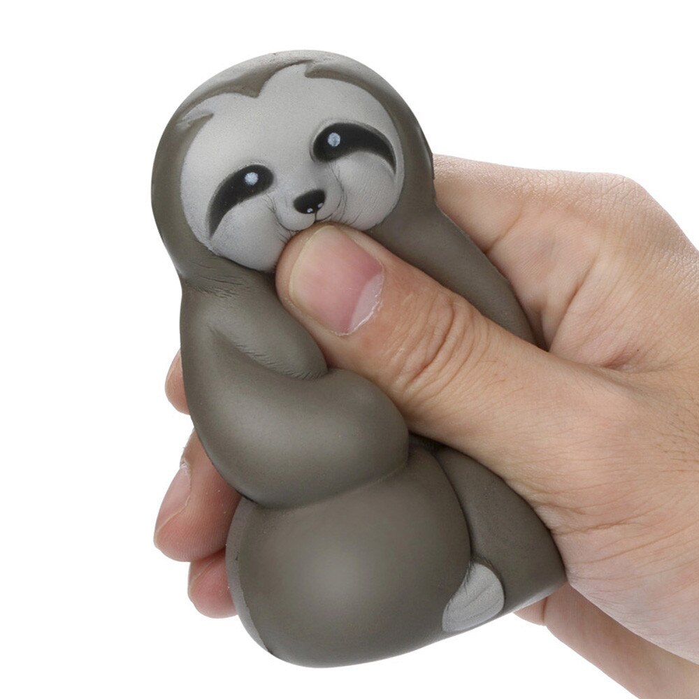 Environmentally PU Super slow rising Adorable Squishies Soft Sloth Slow Rising Fruit Scented Stress Relief Toys