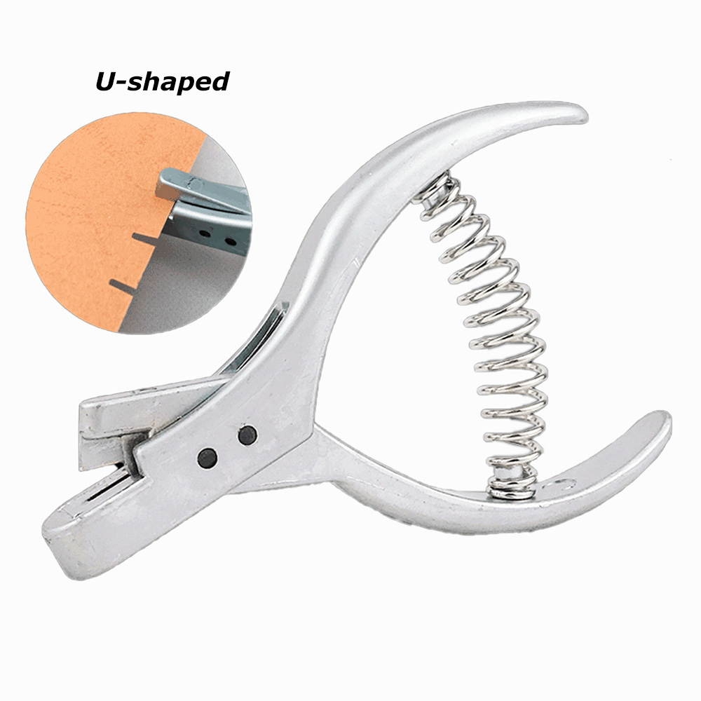 U-shaped Metal Steel Pattern Hole Notcher Sewing Pliers V-shaped Notch Punching Pliers Notch Punch Tailor Maker Tool: Ushaped