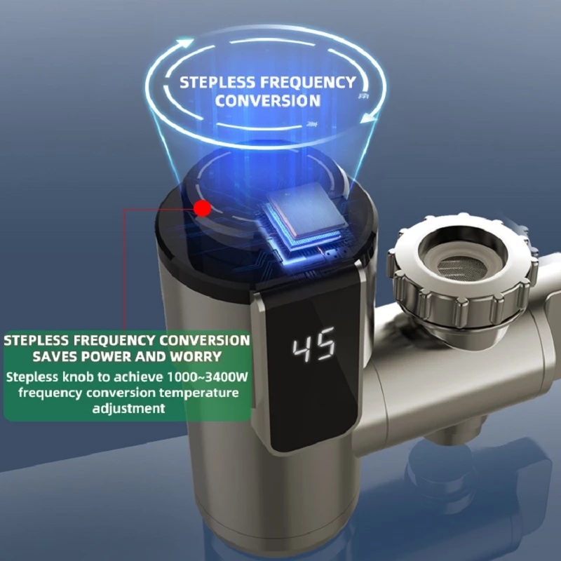 Fudeer Electric Water Heater Kitchen Faucet Conector Instant Water Tap Adapter 220V Water Heater Bathroom Accessories