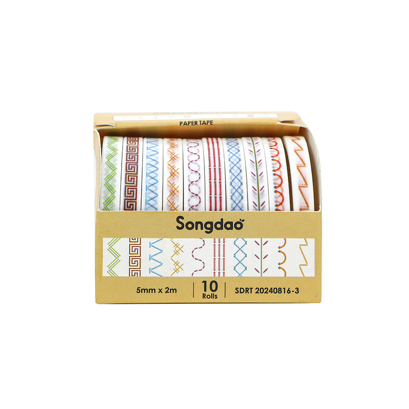 10Rolls Slim Basic Washi Tape Scrapbooking Supplies Washi Tape Set Rainbow Cinta Adhesiva Decorativa Journal Diary Washi Tapes: Red