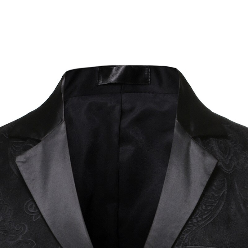 Chaleco de traje de Cachemira para Hombre, ropa Punk con cuello vuelto, a la , para y boda, novedad de