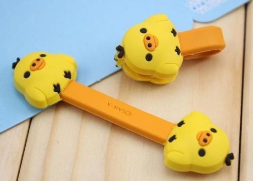 1 sztuk kabel słuchawkowy Winder zarządzaj organizator dla iPhone 5 / 5s Samsung Galaxy S4 S5