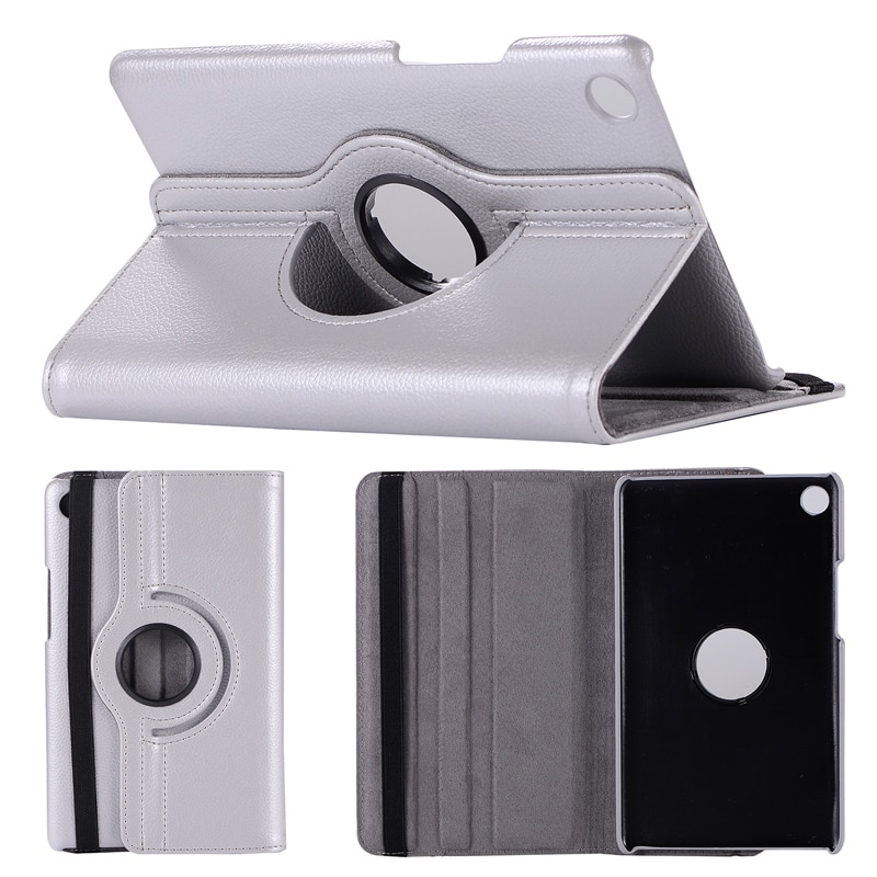 360 drejeligt cover til huawei mediapad  m5 8.4 sht -w09 sht -al09 foldeholder pu læder taske til huawei  m5 8.4 tablet funda