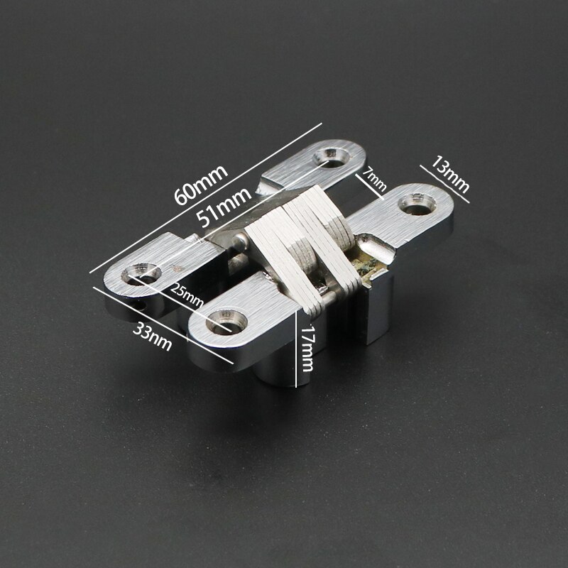 2 pieces Folding door hinge Hidden door Hinges Concealed Door Hinge Cross for Heavy Doors Folding Door Hinge Furniture Hardware