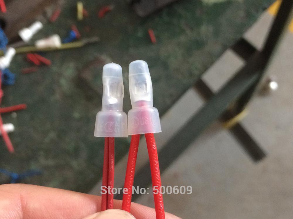 CE-1X CE-2X CE-5X Crimp terminal Closed Terminal Line Cap PA66 Splice Terminals Nylon Crimp Caps AWG 22-16 16-14 12-10