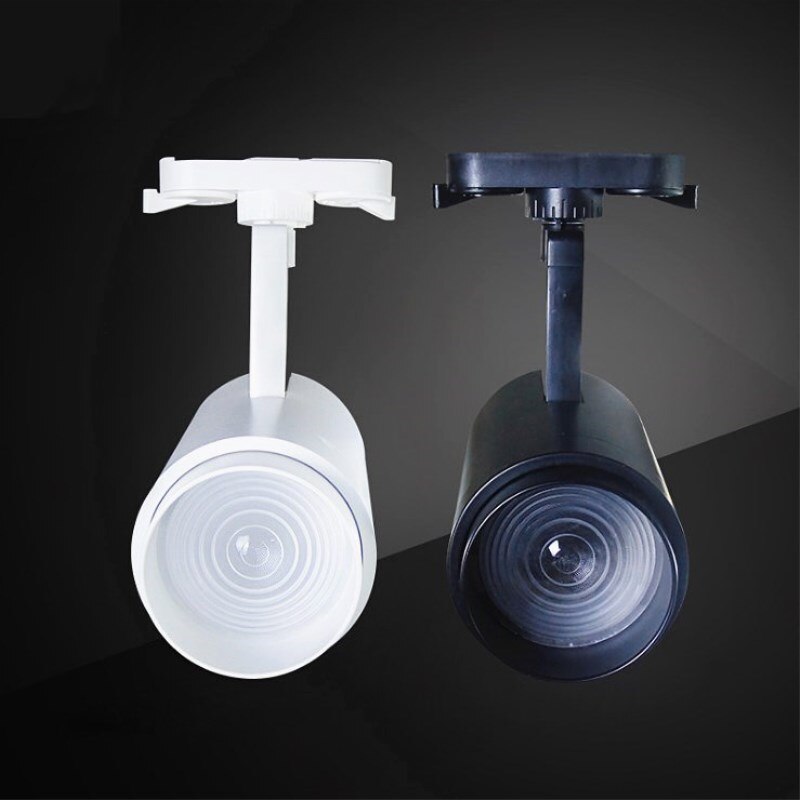 Mit schwerpunkt Spur licht 12 Watt 20 Watt LED Stelle licht Ausstellungsraum kleidung Einkaufen hintergrund Zauberstab rutsche Kolben mit schwerpunkt strahler Super helle