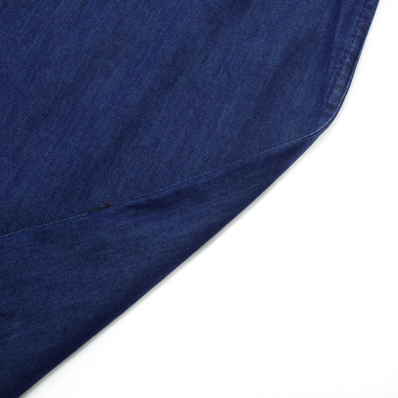 COOFANDY Heren Denim Overhemd Lange Mouwen Cowboy Stijl Spijkerhemd Kent Kraag Business Casual Vrijetijdshemd Legergroen 3XL
