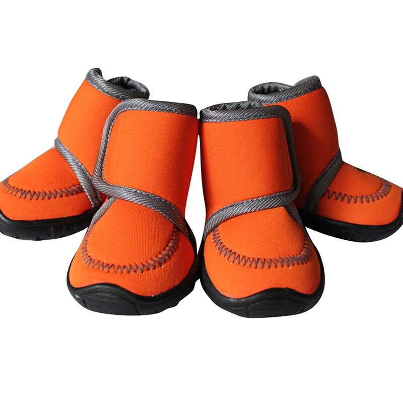 Non-slip Solid Winter Pet Dog Shoes Small Big Dog's Boots Non Slip XXS-XXL for ChiHuaHua Pet Shoes