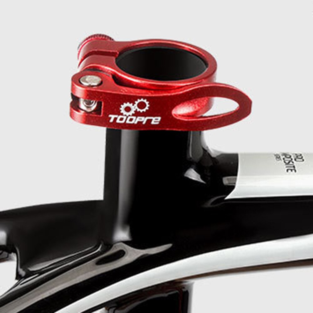 Aluminum Alloy Bike Seat Tube Clip Quick Release Mountain MTB Bicycle Saddle Seat Seatpost Clamp Riding Sapre Parts