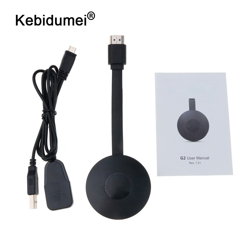 Kebidumei TV Stick G2 HDMI Wireless WiFi Beeldscherm TV Dongle Receiver voor Android 1080P HD TV Stick Voor Media