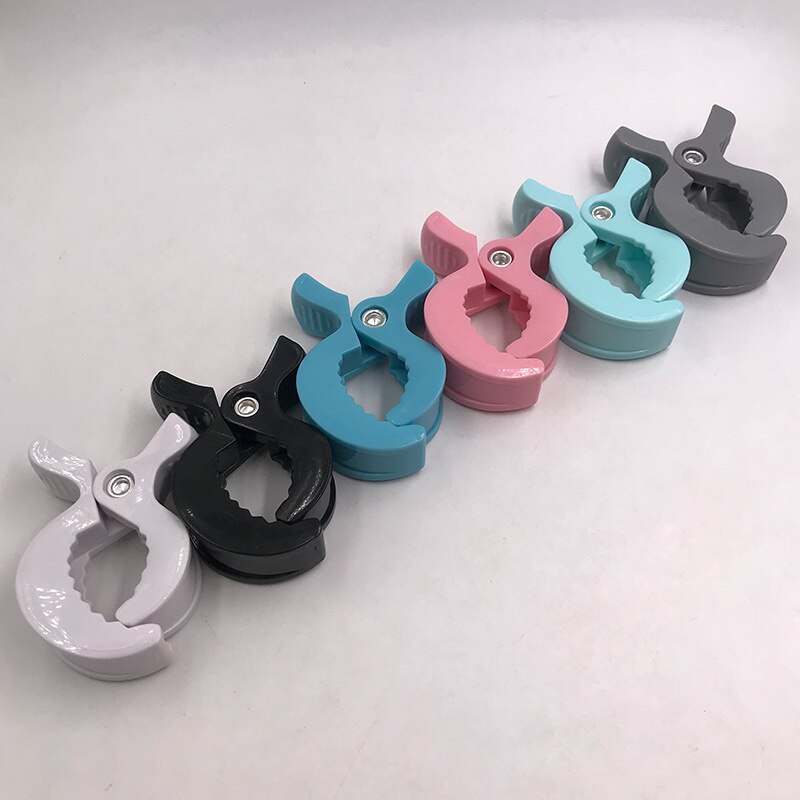 Baby Speelgoed Rammelaars Accessoires Candy Kleur Kinderwagen Wandelwagen 1Pc Om Haak En Speelgoed Deken Clips Plastic Universele Clip