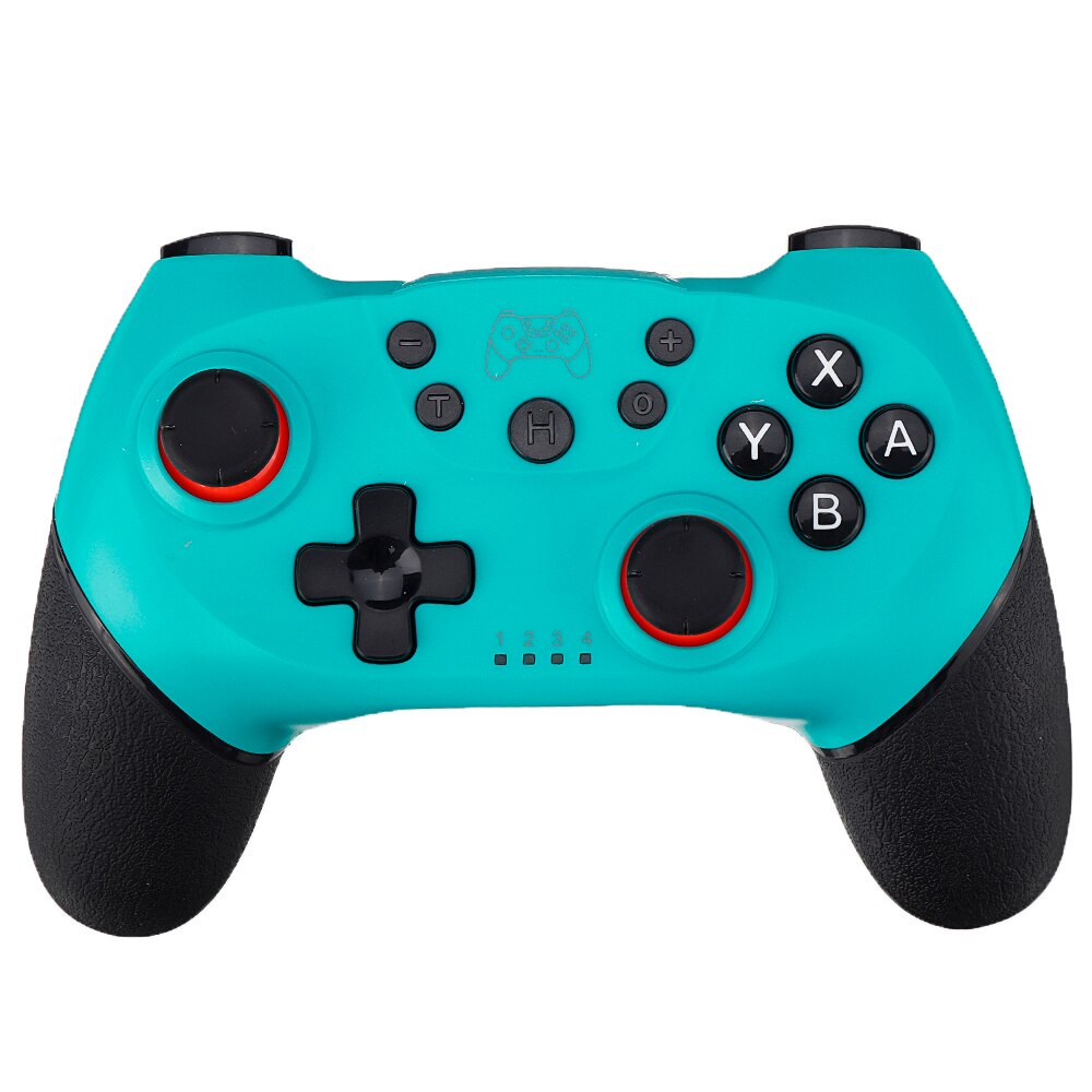 Per Nintendo Interruttore Pro Gamepad Interruttore di Controllo della Console di Gioco Senza Fili Gamepad joystick Controller con 6-Axis Maniglia: blue green