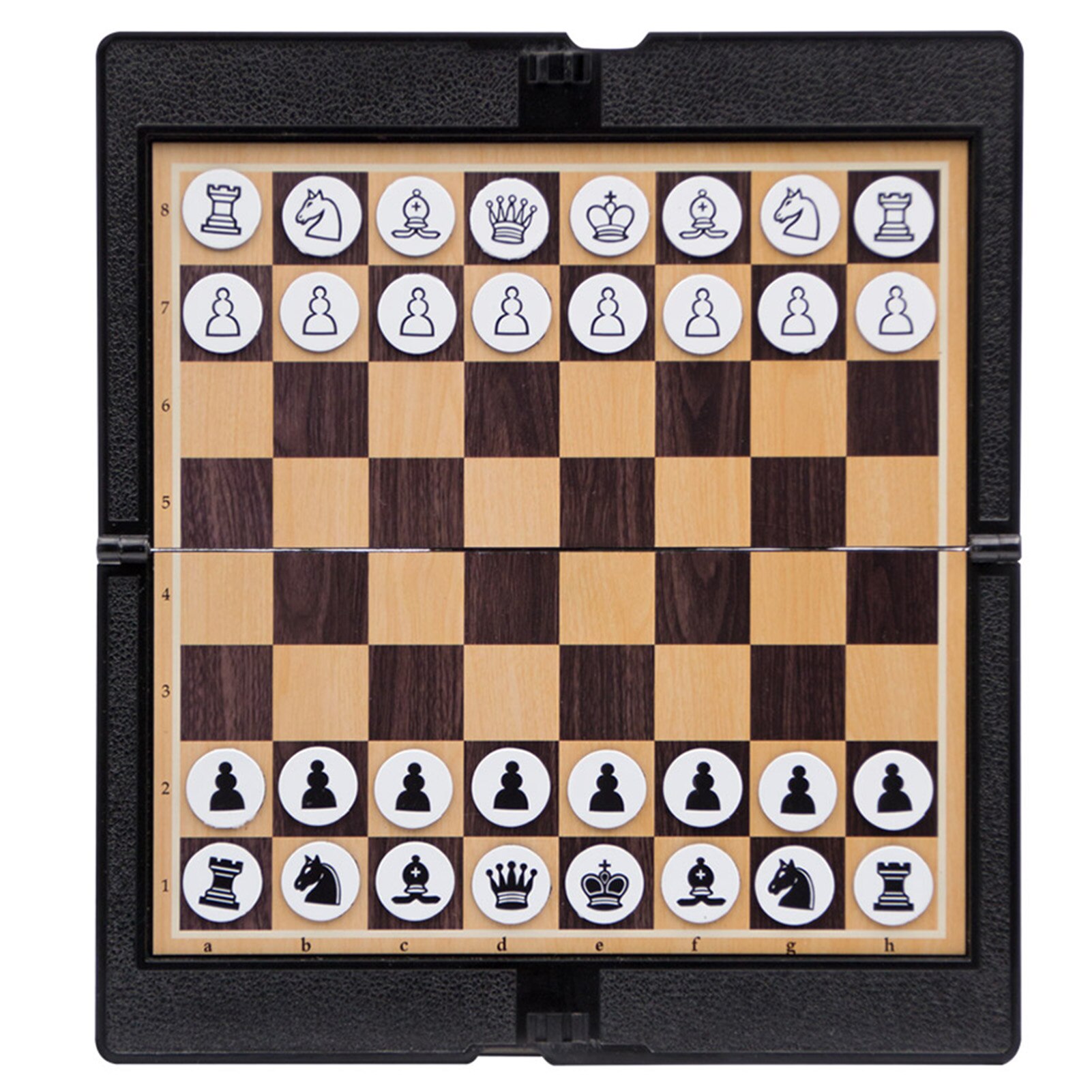 Foldable Wallet Magnetic Chess Set Folding Chessboard Mini Chess For Children Elementary School Beginners Toys For Children