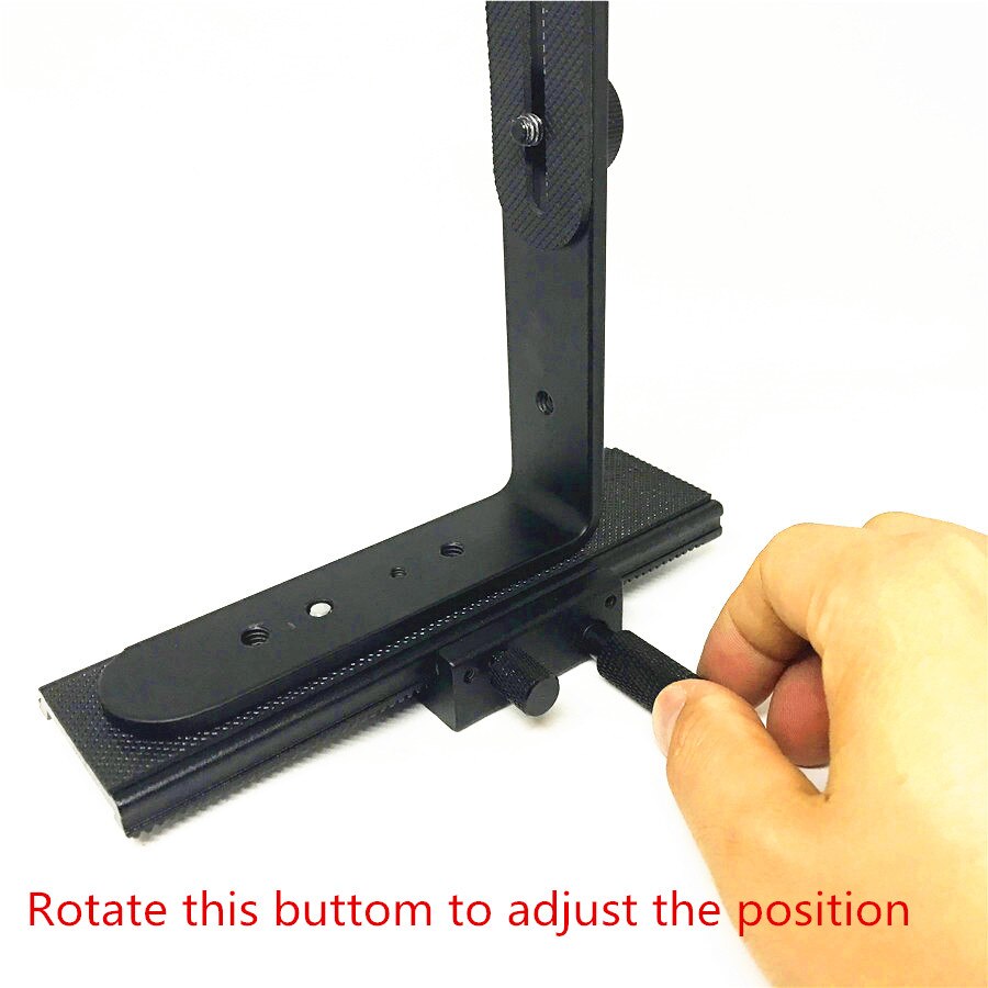 Jadkinsta Macro Rail de mise au point curseur pivotant trépied rotule Kit de support de cardan pour appareil photo reflex numérique tête panoramique noeud maison