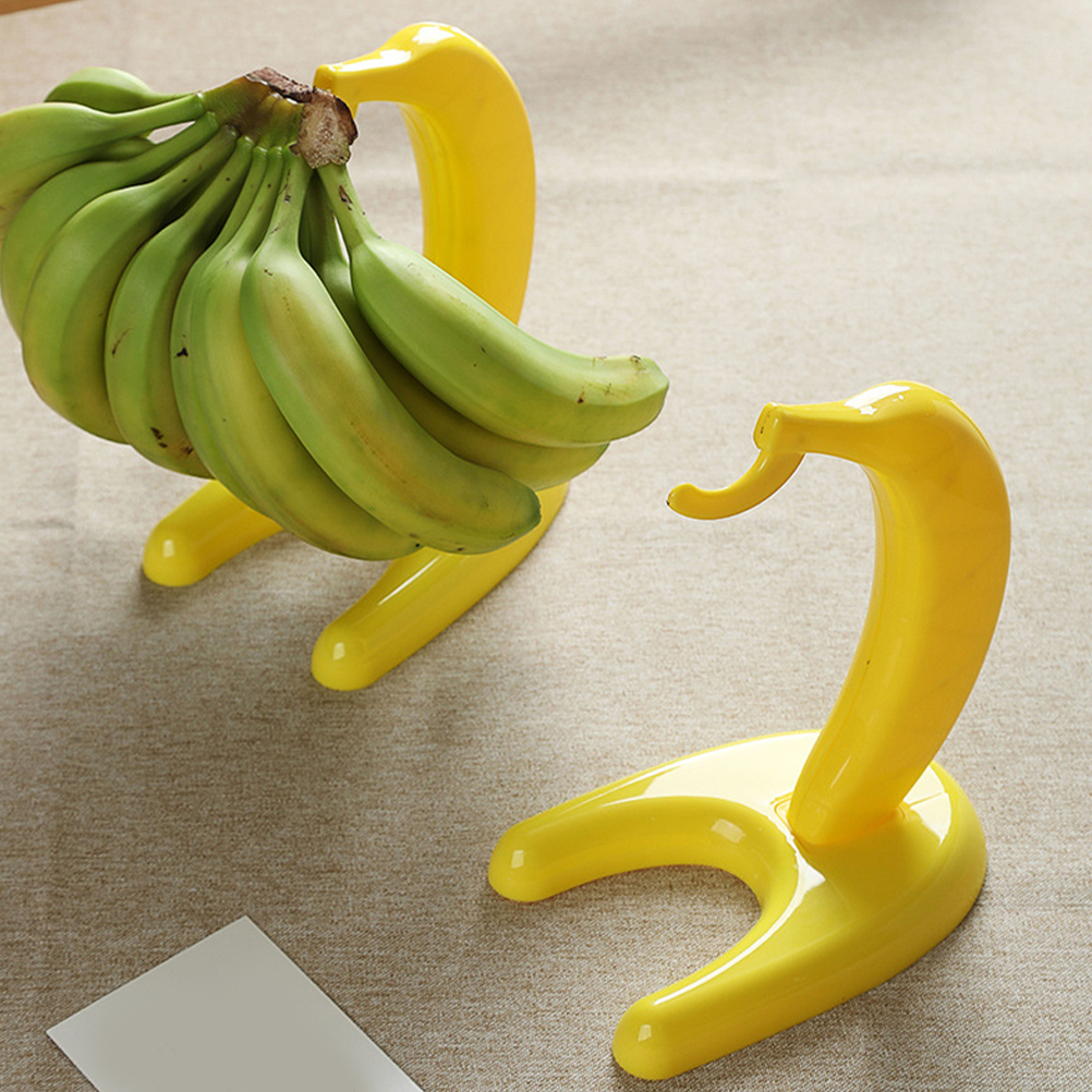 Benkeplate bananholder henger stativ stående holder krok hengende beholder utendørs drue skrivebord fruktoppbevaring espalier tre: Default Title