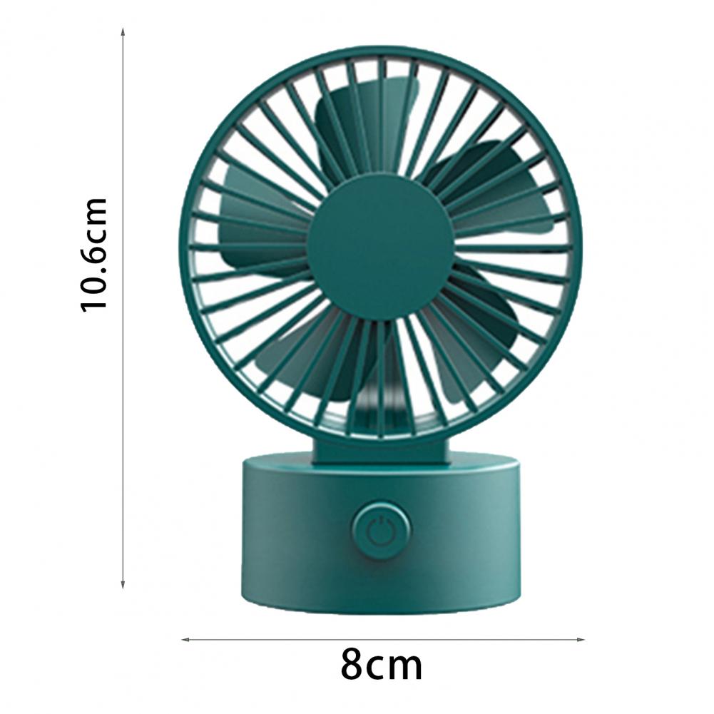 USB Desk Fan 3 Gears Strong Wind ABS Adjustable Table Fan for Office Table Fan